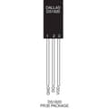 Miniatyrbild 1 av 3: Maxim Integrated DS18S20+ DS18S20+ Temperatursensor -55 till +125 °C TO-92 Radialt hållmonterade