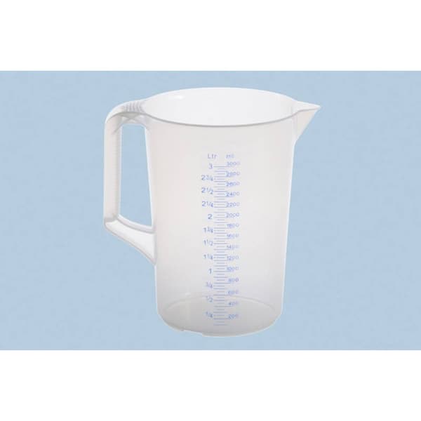 Hünersdorff 938000 Mätbägare 3000 ml Plast