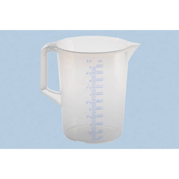 Hünersdorff 939000 Mätbägare 5000 ml Plast