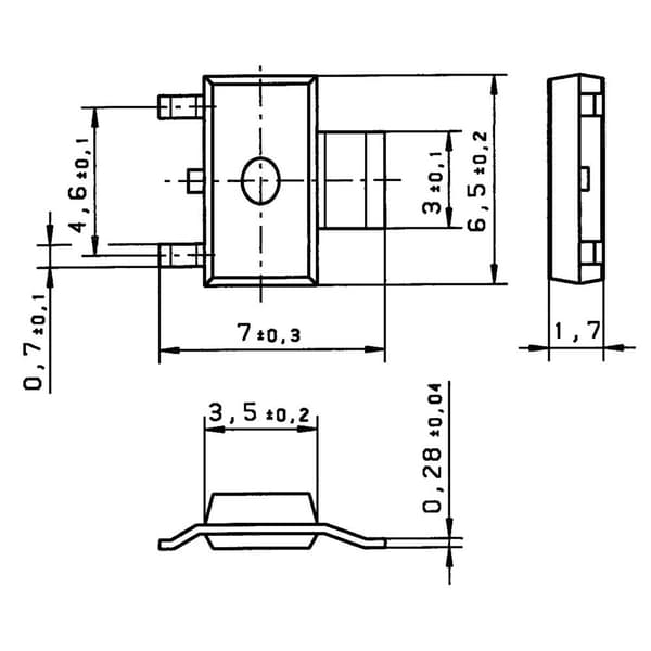 Yageo Nexensos SOT 223 PT 1000 2B SENS.TEMP. PT1000 2B PT1000 Platina-temperatursensor -50 till +150 °C 1000 Ω 3850 ppm