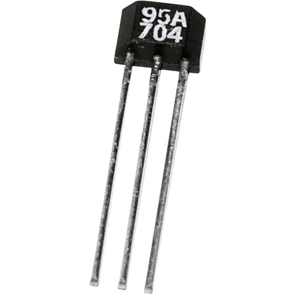 Honeywell Hallsensor SS495A 4.5 - 10.5 V/DC Mätområde: -0.067 - +0.067 T SIP-3 Lödning