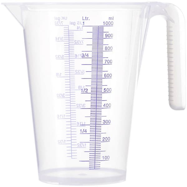 Mätbägare Pressol 1 l 07062 Polypropylen