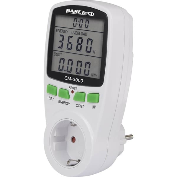 Basetech EM-3000 Energimätare Kostnadsprognos