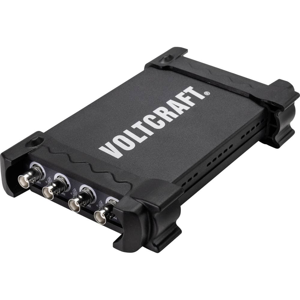 VOLTCRAFT DSO-3074 USB-oscilloskop 70 MHz 4-kanals 250 MSa/s 16 kpts 8 Bit Digital hukommelse (DSO), Spectrum-analysator