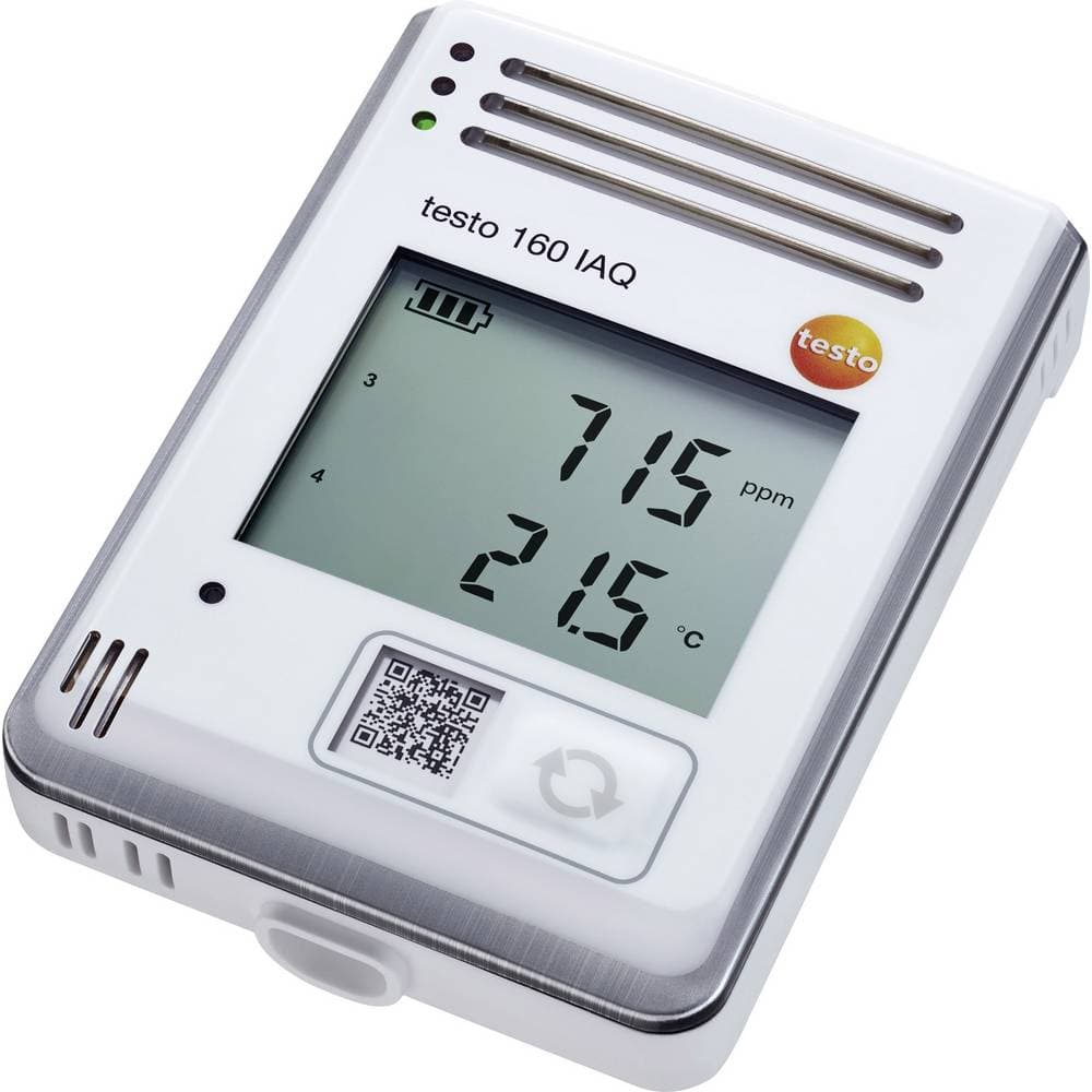 testo 0572 2014 Multi-datalogger Mål CO2, Lufttryk, Temperatur, Luftfugtighed 0 til +50 °C 0 til 100 % r. 0.600 - 1.100 bar