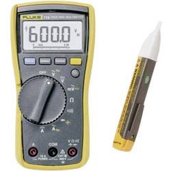 Fluke FLK-115/1 ACII Hånd-multimeter digital CAT III 600 V Visning (counts): 6000