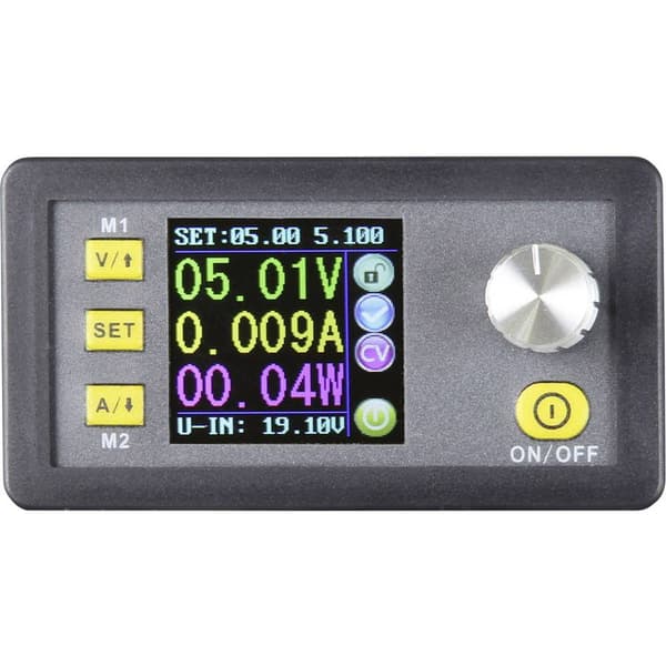 Joy-it JT-DPH5005 Labor- Nätaggregat, Step Up/ Step Down 0 - 50 V 0 - 5 A 250 W Skruvklämma radiostyrd, programmerbar,