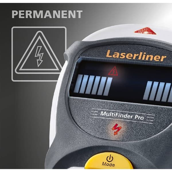 Laserliner Sökapparat 080.966A Lastdjup (max.) 100 mm Lämplig för Trä, strömförande ledningar, Järnmetall, Icke-järnmet