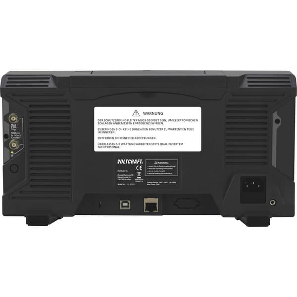 VOLTCRAFT FG-32502T Funktionsgenerator nätdriven 1 µHz - 250 MHz 2 kanaler Arbiträr, Brus (value.1376413), Puls, Fyrkan