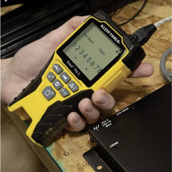 Kabeltestare VDV501-851 Klein Tools Scout Pro 3 Audio/Video, Nätverk, Telekommunikation