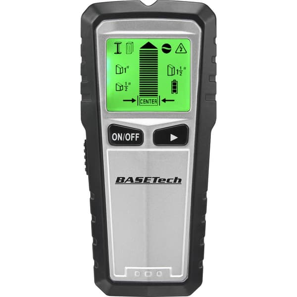 Basetech Sökapparat OG-430 TO-6481299 Lämplig för Trä, Icke-järnmetall, strömförande ledningar, Järnmetall