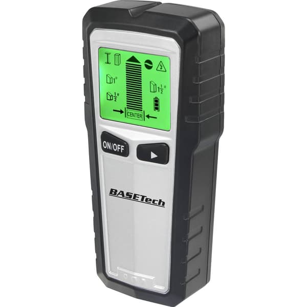 Basetech Sökapparat OG-430 TO-6481299 Lämplig för Trä, Icke-järnmetall, strömförande ledningar, Järnmetall