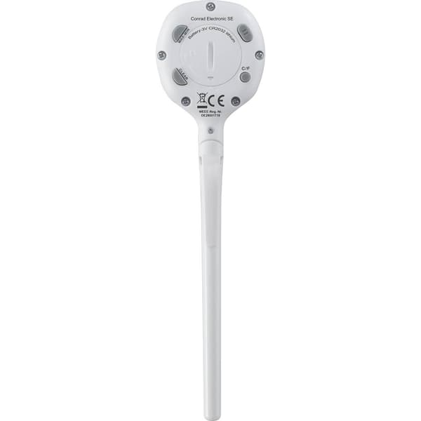 VOLTCRAFT DET4R Instickstermometer Temperaturmätningsområde (intervall) -20 till 250 °C Sensortyp NTC Kontaktmätning