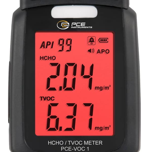 PCE Instruments PCE-VOC 1 Formaldehyd-mätare