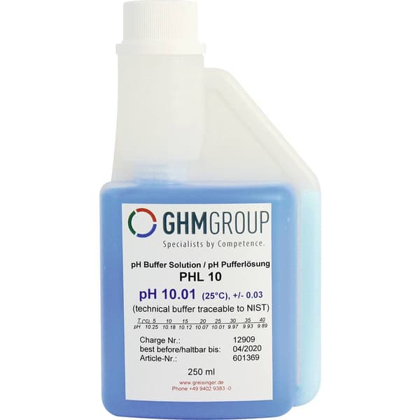 Greisinger PHL-10 Reagens pH-värde 250 ml