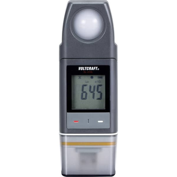 VOLTCRAFT VC-9657635 DL-230L Datalogger Lux Uppmätt värde Belysningsstyrka PDF Funktion