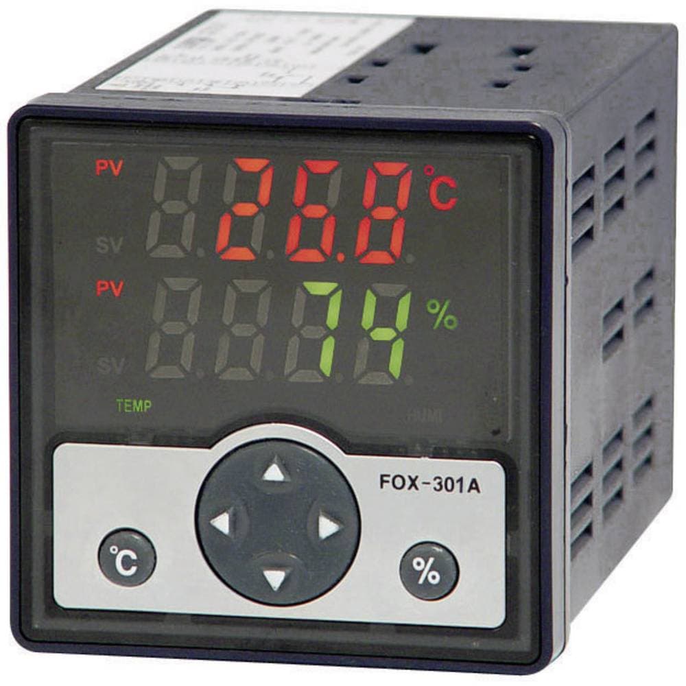 FOX-301A Temperaturregulator NTC Relæ 3 A (L x B x H) 100 x 72 x 72 mm