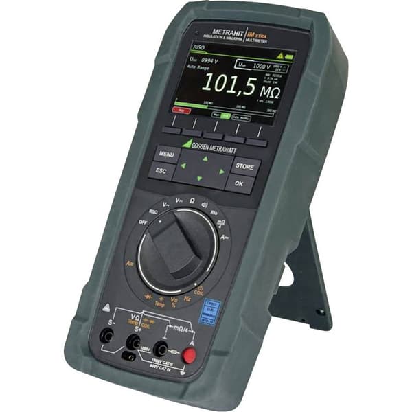 Gossen Metrawatt M273S Handmultimeter, Högprecisions-mätinstrument Kalibrerad (DAkkS) digital Datalogger CAT III 1000 V