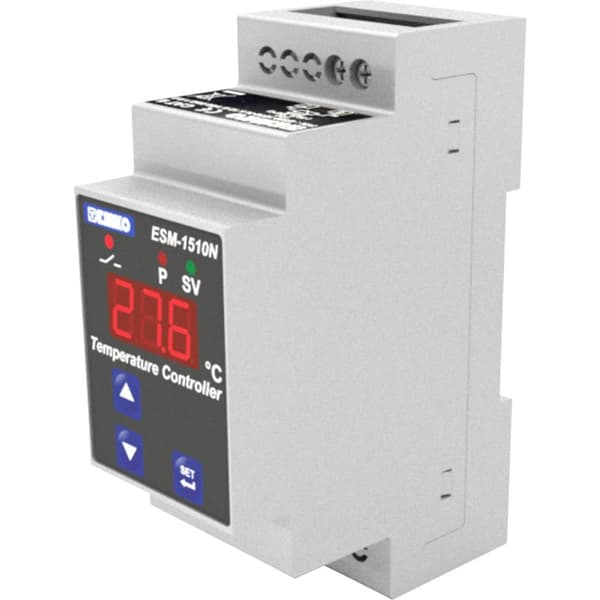 Emko ESM-1510-N.8.18.0.1/00.00/2.0.0.0 2-punkts regulator Termostat NTC -50 till 100 °C Relä 5 A (L x B x H) 62 x 35 x
