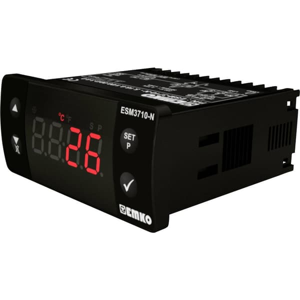 Emko ESM-3710-N.8.05.0.1/00.00/2.0.0.0 2-punkts regulator Termostat J 0 till 800 °C Relä 16 A (L x B x H) 65 x 76 x 35
