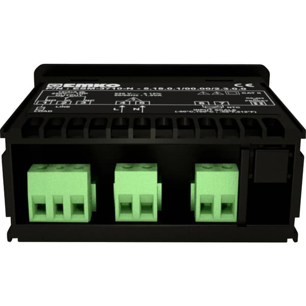 Emko ESM-3710-N.2.05.0.1/00.00/2.0.0.0 2-punkts regulator Termostat J 0 till 800 °C Relä 16 A (L x B x H) 65 x 76 x 35