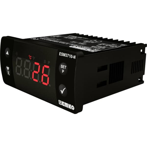 Emko ESM-3710-N.5.14.0.1/00.00/2.0.0.0 2-punkts regulator Termostat Pt1000 -50 till 400 °C Relä 16 A (L x B x H) 65 x 7