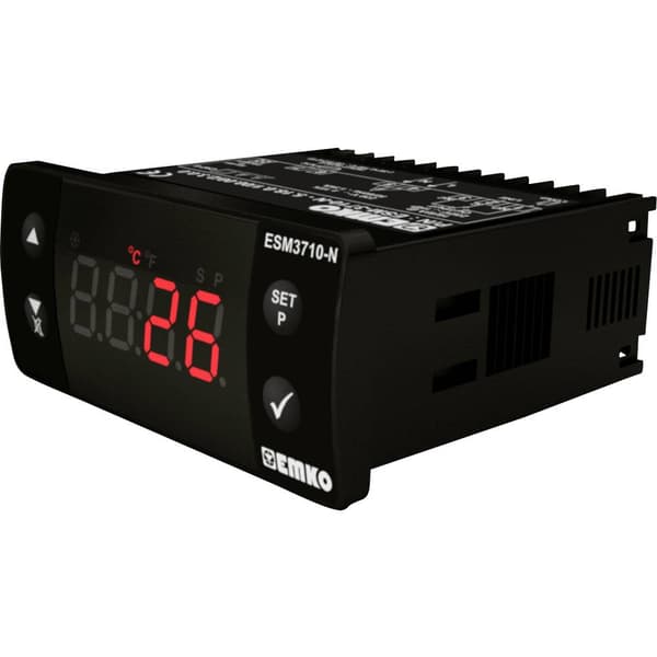Emko ESM-3710-N.5.10.0.1/00.00/2.0.0.0 2-punkts regulator Termostat K 0 till 999 °C Relä 16 A (L x B x H) 65 x 76 x 35
