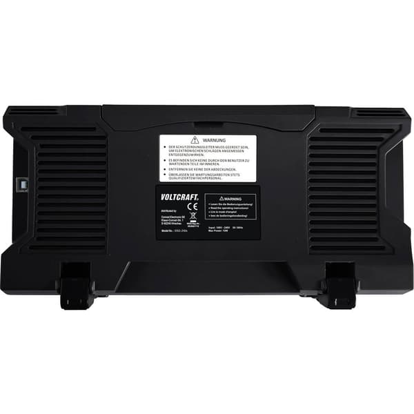 VOLTCRAFT DSO-2104 Digitalt oscilloskop 100 MHz 4 kanaler 1 GSa/s 80 kpts 8 Bit Digital lagring (DSO) 1 st