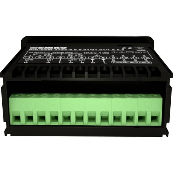 Emko ESM-3723.8.5.5.0.1/01.01/1.0.0.0 2-punkts- och PID-regulator Termostat Relä 5 A (L x B x H) 65 x 76 x 35 mm