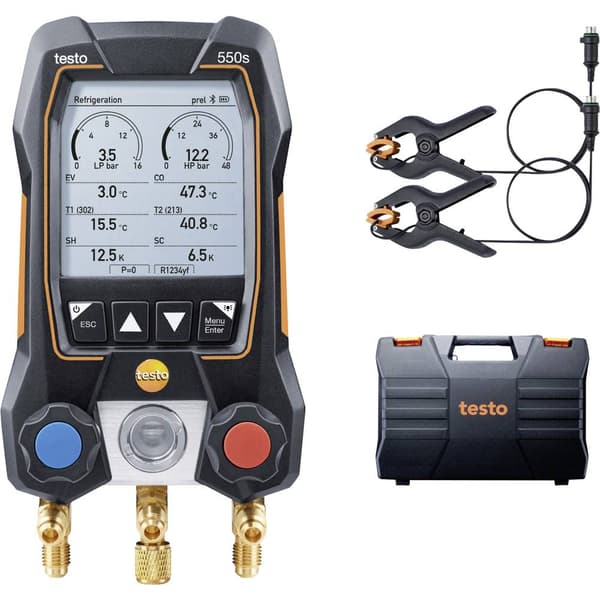 testo 550s Basis Set Kylmedelmätare
