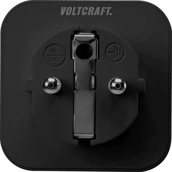 VOLTCRAFT SEM6000 BLACK Energimätare Bluetooth®-gränssnitt, Dataexport, Dataloggerfunktion, TRMS, Eltariff inställbar,