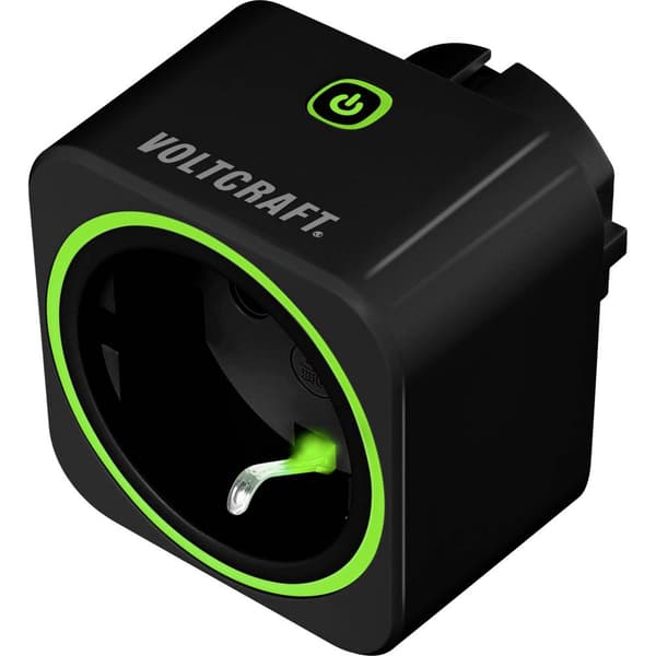 VOLTCRAFT SEM6000 BLACK Energimätare Bluetooth®-gränssnitt, Dataexport, Dataloggerfunktion, TRMS, Eltariff inställbar,