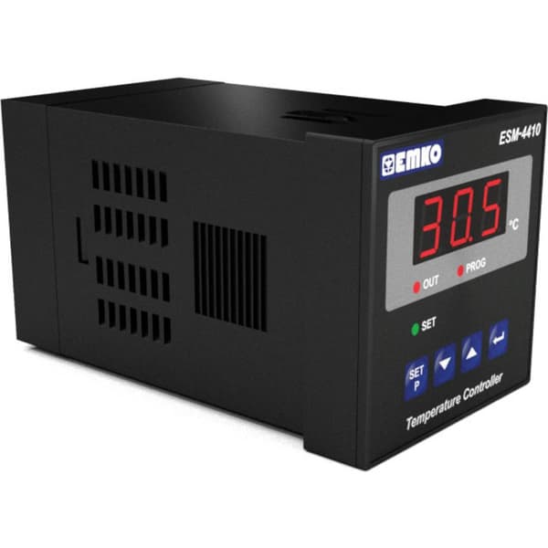 Emko ESM-4410.2.14.0.1/00.00/2.0.0.0 2-punkts regulator Termostat Pt1000 -50 till 400 °C Relä 7 A (L x B x H) 95 x 48 x