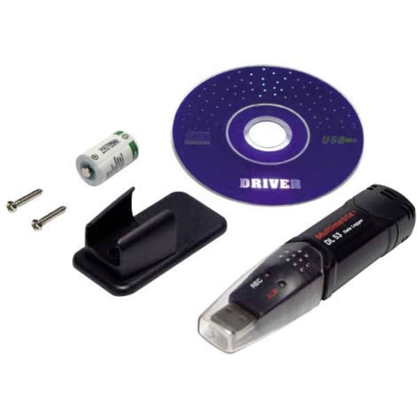 Multimetrix P06230801 DL 53 Fukt-datalogger, Temperatur-datalogger Uppmätt värde Fuktighet, Temperatur -40 till 70 °C i