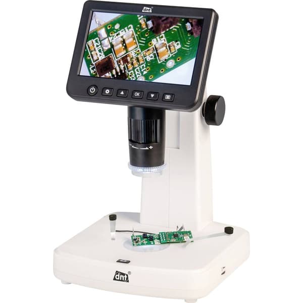 dnt DNT000006 UltraZoom Pro Digitalt mikroskop 300 x infallande ljus, transmitterat ljus Svart, Vit