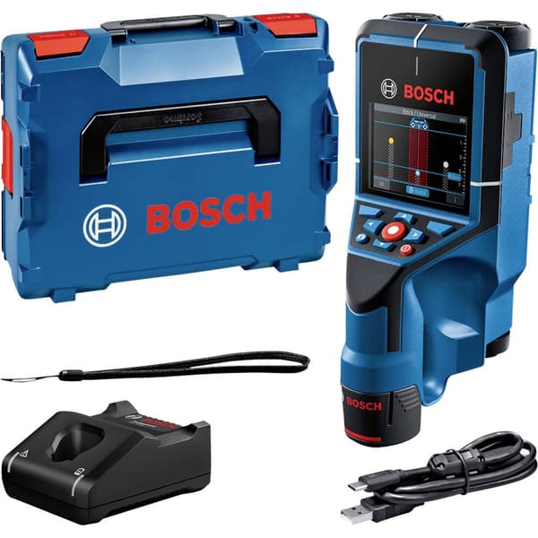 Bosch Professional Sökapparat D-Tect 200 C 0601081601 Lastdjup (max.) 200 mm Lämplig för Järnmetall, Trä, Plast, Icke-j