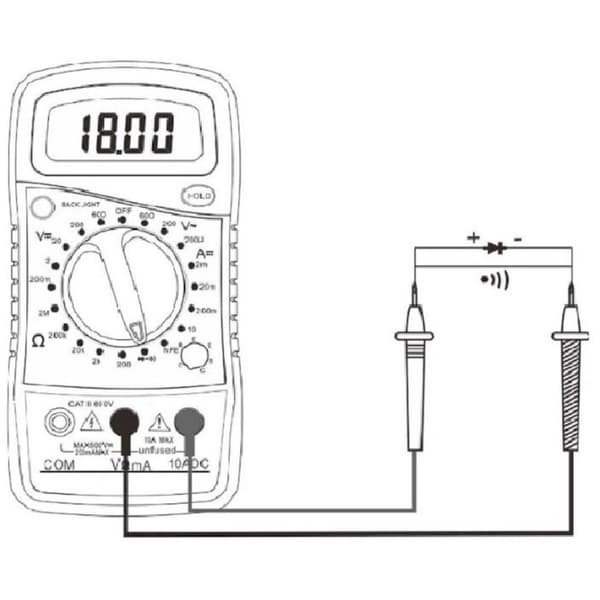 IWH 019060 Handmultimeter digital
