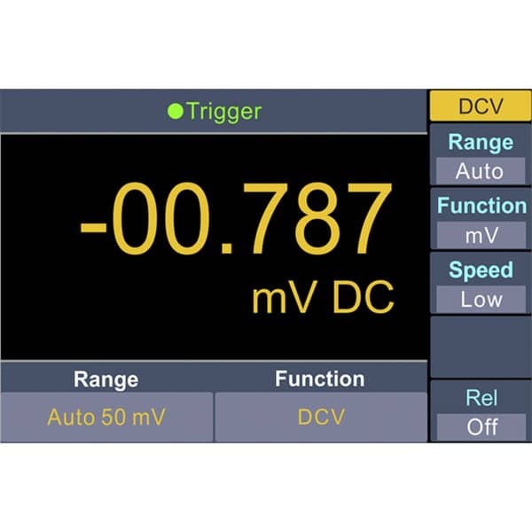 VOLTCRAFT VC-11785300 Bordsmultimeter digital CAT I 1000 V, CAT II 600 V Display (Beräkningar): 55000