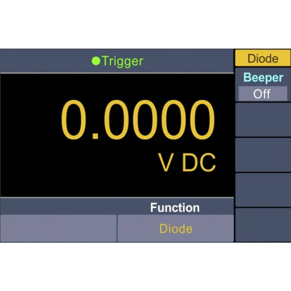 VOLTCRAFT VC-11785300 Bordsmultimeter digital CAT I 1000 V, CAT II 600 V Display (Beräkningar): 55000
