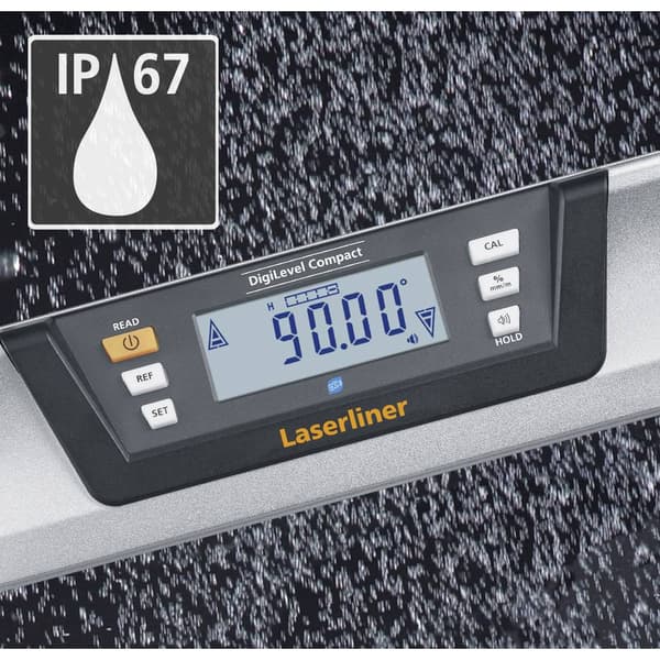 Laserliner DigiLevel Compact 081.280A Digitalt vattenpass 0.5 mm