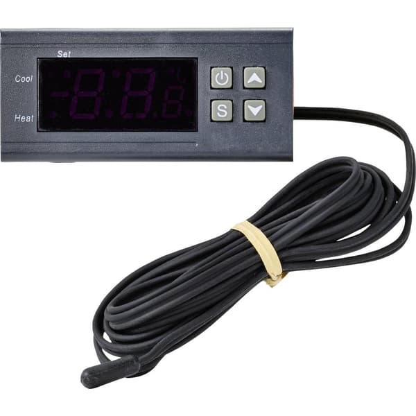TRU COMPONENTS Termostat NTC -50 till 99 °C Relä 10 A (L x B x H) 75 x 85 x 34.5 mm