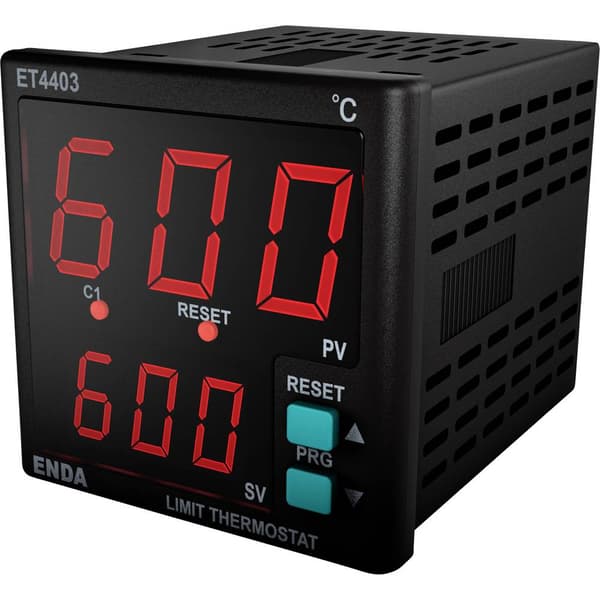 Enda ET4403-230 Temperaturvakt +1 till +50 °C (B x H) 48 mm x 48 mm