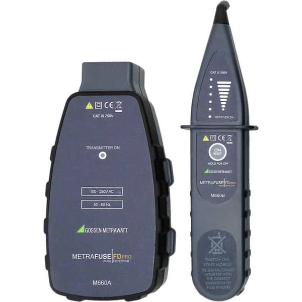 Gossen Metrawatt M660C Säkringssökare