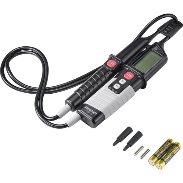 VOLTCRAFT VC-65 SE Tvåpolig spänningsprovare CAT III 1000 V, CAT IV 600 V Akustik, LCD, LED