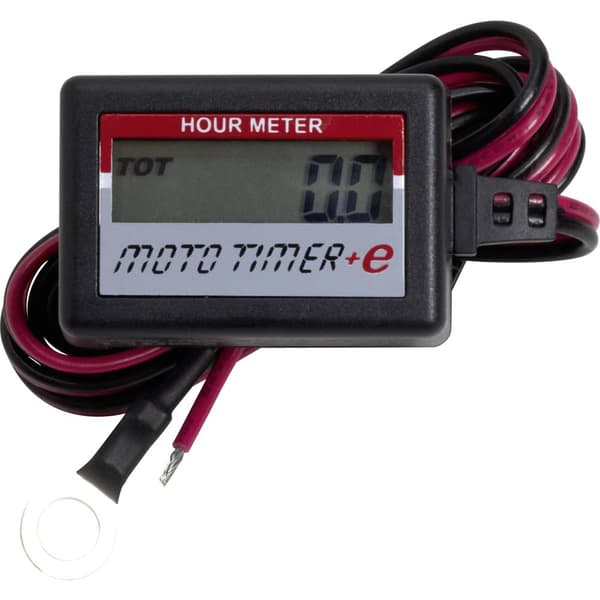Motogroup Drifttidsmätare LCD-display, sifferhöjd 6,5 mm'