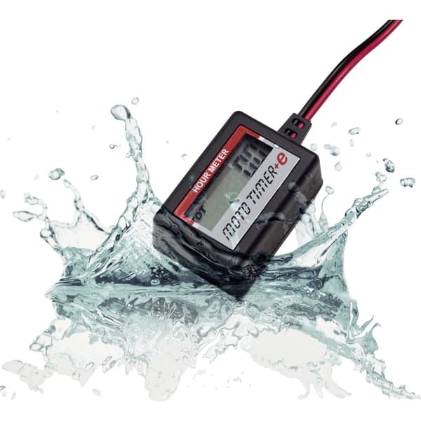 Motogroup Drifttidsmätare LCD-display, sifferhöjd 6,5 mm'