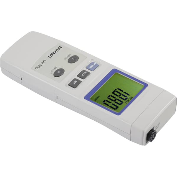VOLTCRAFT VC-8330305 UV-500 UV-mätare 0.002 - 19.99 mW/cm²