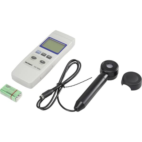 VOLTCRAFT VC-8330305 UV-500 UV-mätare 0.002 - 19.99 mW/cm²
