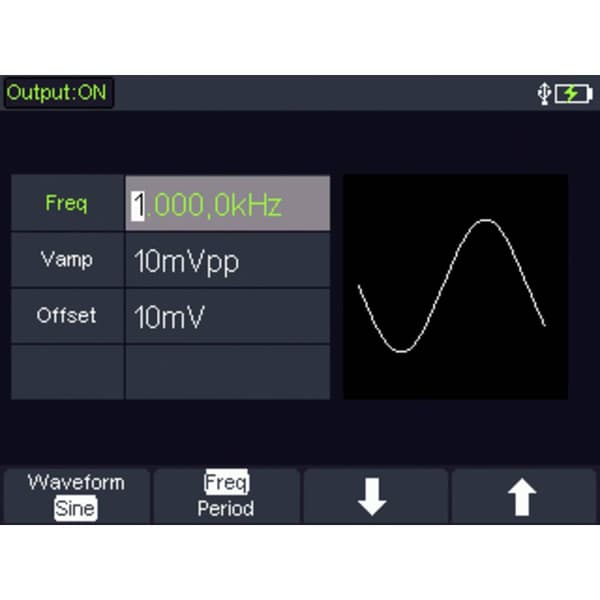 VOLTCRAFT DSO-2072H Handhållet oscilloskop 70 MHz 2 kanaler 250 MSa/s 8 kpts 8 Bit Handenhet, Funktionsgenerator, Multi