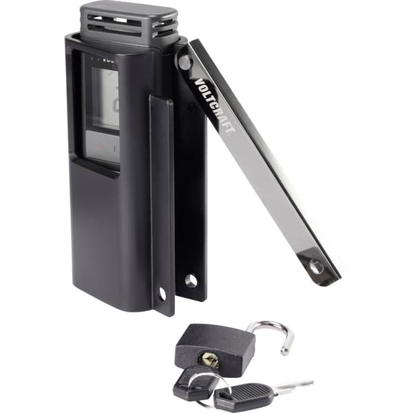 VOLTCRAFT VC9657635 DL-230L Datalogger Lux Uppmätt värde Belysningsstyrka PDF Funktion, inkl. väggfäste